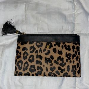 J. Crew Cheetah Print Clutch